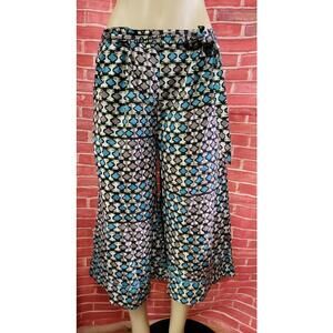 Anokhi Women's Culottes, 100% Cotton pants Size M NEW #CB4